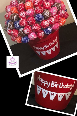 Happy Birthday Lollipop Bouquet