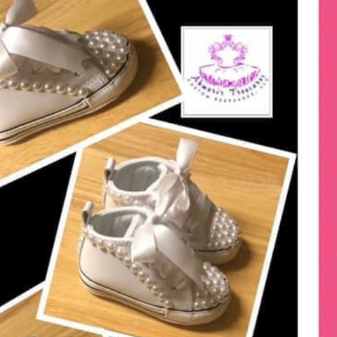 Pearl Soft Bottom Crib Shoes