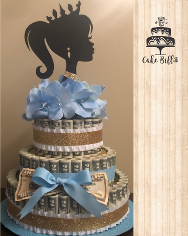 Princess themed Money Cake