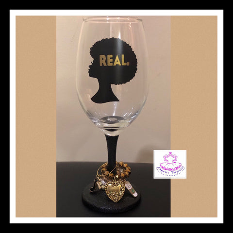 Real. Wine Glass