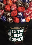 The Big 5-0 Personalized Lollipop Bouquet