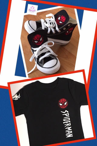 T-Shirt and High Tops