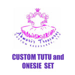 Custom Tutu and Onesie Set