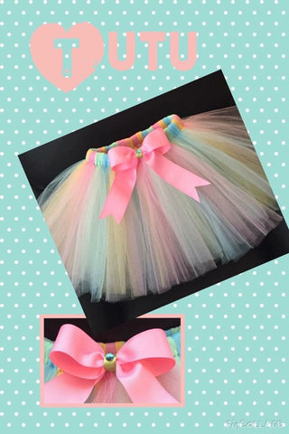 Pastel Rainbow Tutu