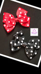 Polka Dot Hair Bows