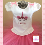 LOVE Tutu Set