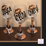 💋 Charmed Wine Glasses