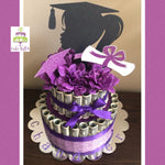 Grad Money Cake