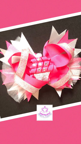 Cupcake Hair Bow