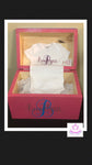 Monogrammed Keepsake Treasure Box with Matching Onesie Gift Set